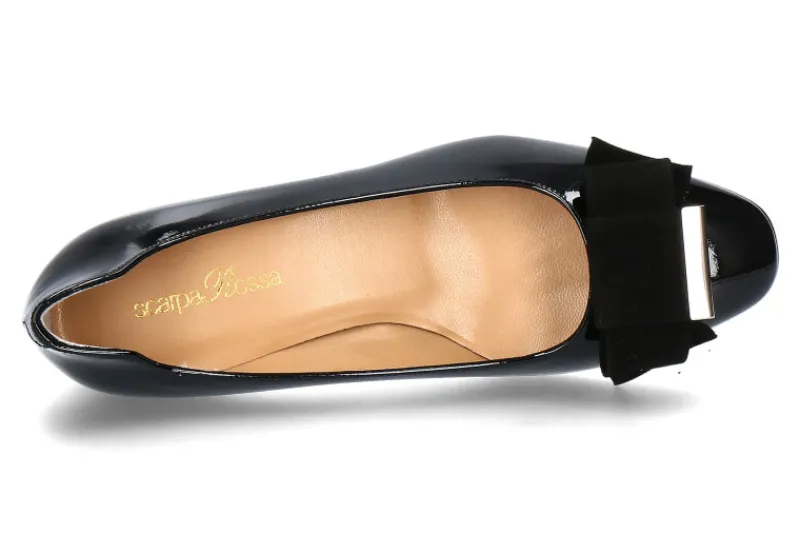 Damen ScarpaRossa Pumps VERNICE NERO SILVER (37 )