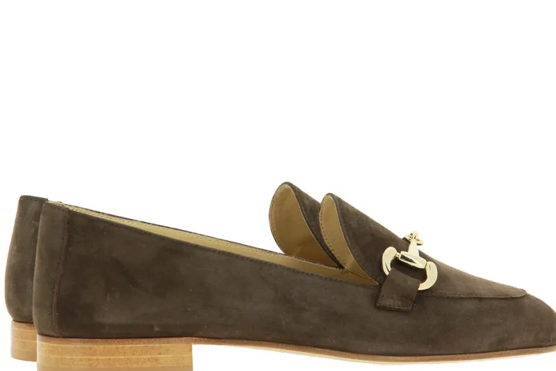 Damen ScarpaRossa Slipper AGOSTINI CAMOSCIO QUEEN MARRONE 5248