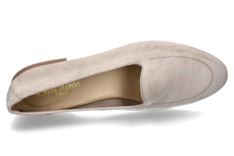Damen ScarpaRossa Slipper BENITO AMALFI- duna/hellgrau