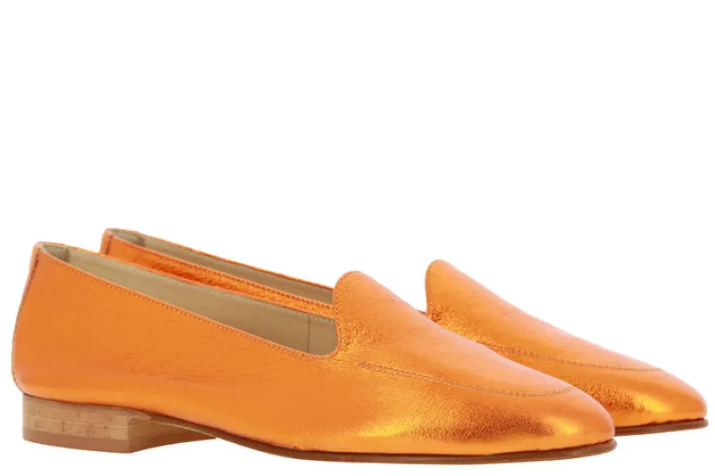 Damen ScarpaRossa Slipper BENITO LAMINATO ARANCIO (39)