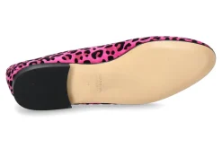 Damen ScarpaRossa Slipper BENITO LEOPARDINO FUXIA
