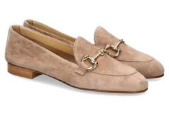 Damen ScarpaRossa Slipper CAMOSCIO QUEEN TAUPE