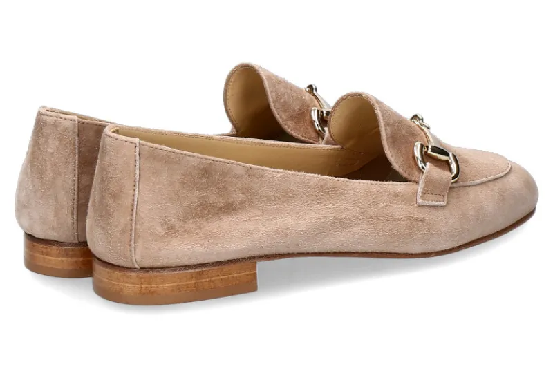 Damen ScarpaRossa Slipper CAMOSCIO QUEEN TAUPE