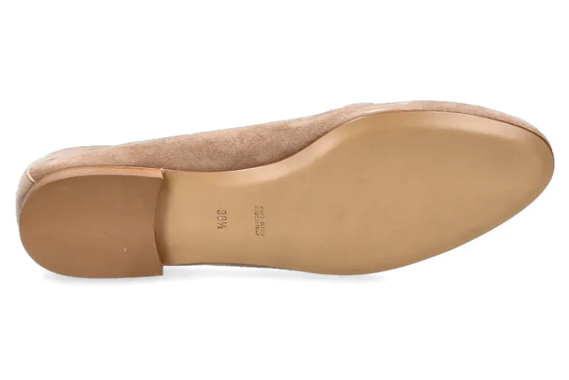 Damen ScarpaRossa Slipper CAMOSCIO QUEEN TAUPE