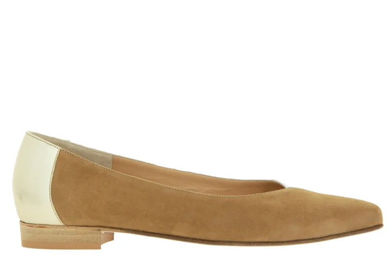 Damen ScarpaRossa Slipper FLORY CAMOSCIO SOIA NAPPA BIANCO