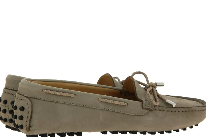 Damen ScarpaRossa Slipper GOMERA NABUK TORTORA