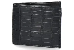 Damen Biagini Silvano Geldbörse ALLIGATORE NERO