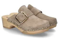 Damen Softclox Clogs TESSA KASCHMIR- taupe/natur