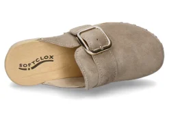 Damen Softclox Clogs TESSA KASCHMIR- taupe/natur