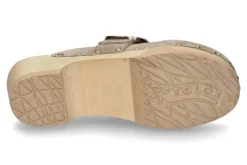 Damen Softclox Clogs TESSA KASCHMIR- taupe/natur