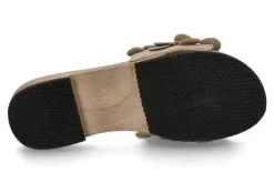 Damen Softclox Pantolette BELLA KASCHMIR- taupe/hazelnut