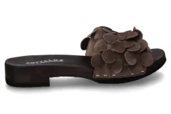 Damen Softclox Pantolette BELLA KASCHMIR- mocca