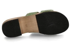 Damen Softclox Pantolette BLIDA KASCHMIR- forest/hazelnut