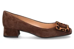 Damen Status Pumps CAMOSCIO MORO/LEO- braun
