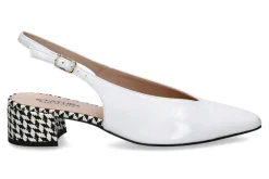 Damen Status Slingpump VERNICE FINISH BIANCO