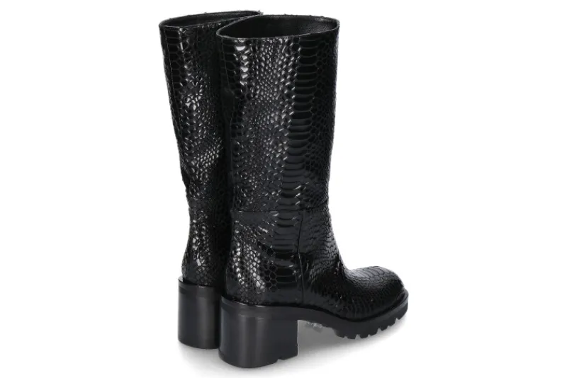 Damen Strategia Biker- Boots LIFE INDIANA- nero/schwarz