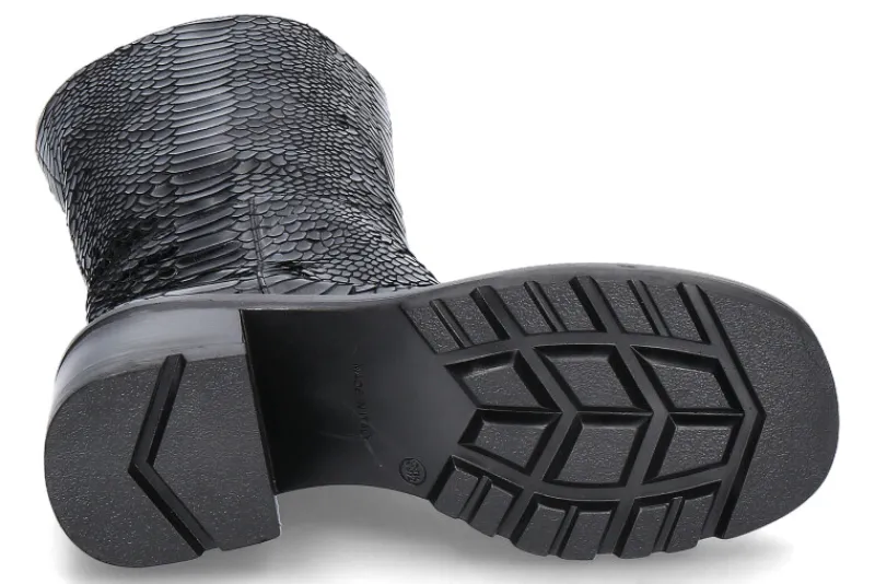 Damen Strategia Biker- Boots LIFE INDIANA- nero/schwarz