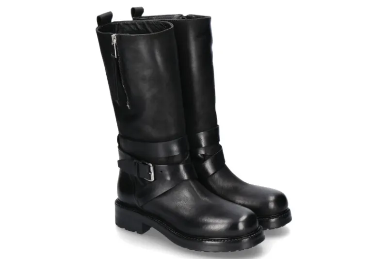 Damen Strategia Biker- Boots RANGER BOSTON- nero/schwarz