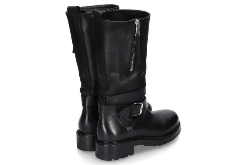 Damen Strategia Biker- Boots RANGER BOSTON- nero/schwarz