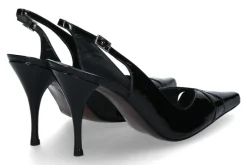 Damen Stuart Weitzman Sandale REVEALING BLACK SOFT PATENT (40)