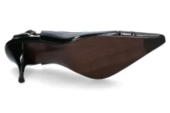 Damen Stuart Weitzman Sandale REVEALING BLACK SOFT PATENT (40)