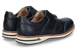 Herren Tee Golf Shoes Tee Golf Herrengolfschuh DAVID VITELLO BLU WATERPROOF