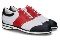 Damen Tee Golf Shoes Damen- Golfschuh SUSY  BLUE ROSSO BIANCO