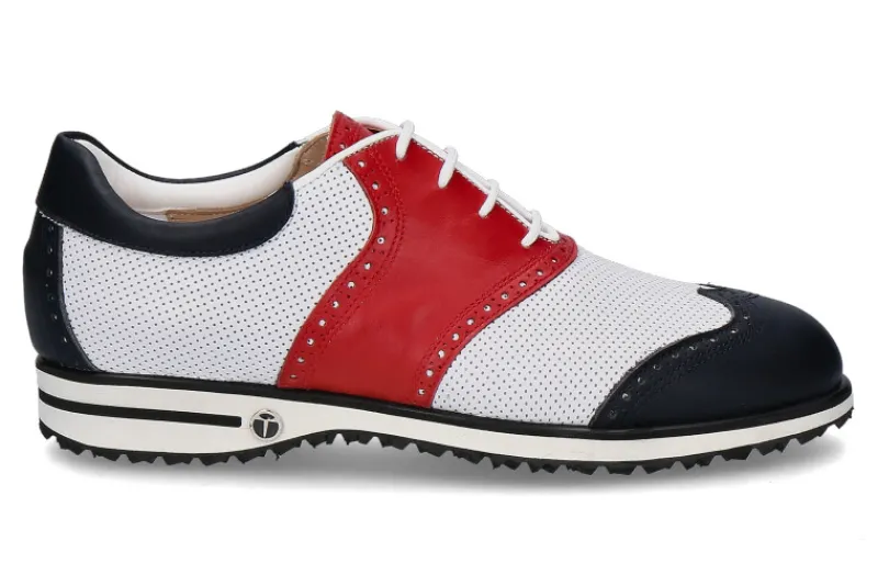 Damen Tee Golf Shoes Damen- Golfschuh SUSY BLUE ROSSO BIANCO
