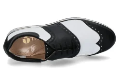 Damen Tee Golf Shoes Damen- Golfschuh SUSY VITELLO NERO BIANCO WATERPROOF