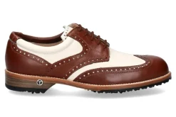 Herren Tee Golf Shoes Herren- Golfschuh TOMMY BRANDY BEIGE (42)