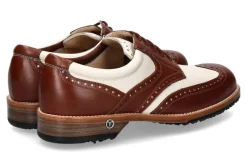 Herren Tee Golf Shoes Herren- Golfschuh TOMMY BRANDY BEIGE (42)