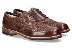 Herren Tee Golf Shoes Herren- Golfschuh TOMMY SALINAS CUOIO (43)