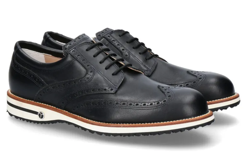 Herren Tee Golf Shoes Herren- Golfschuh TOMMY VITELLO NERO WATERPROOF