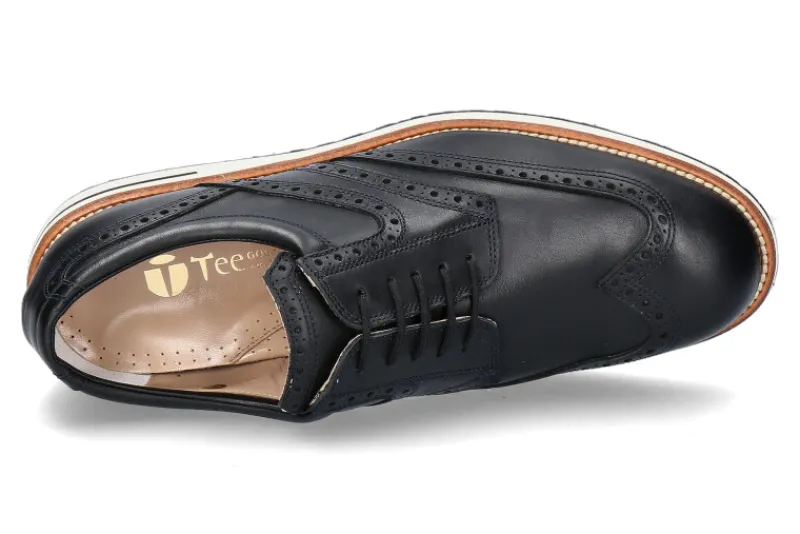 Herren Tee Golf Shoes Herren- Golfschuh TOMMY VITELLO NERO WATERPROOF