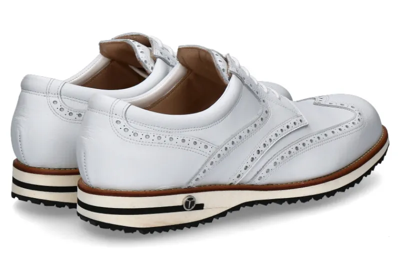 Herren Tee Golf Shoes Herren- Golfschuh TOMMY VITELLO BIANCO WATERPROOF