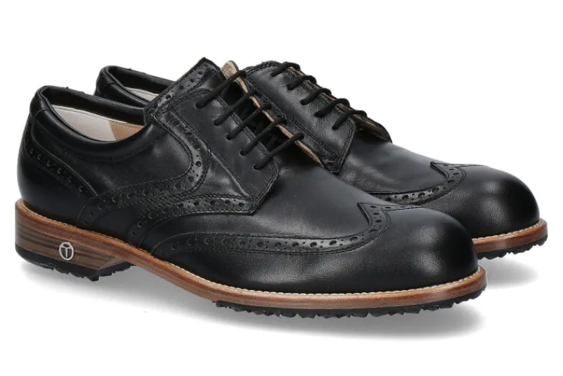Herren Tee Golf Shoes Tee Shoes Golfschuh TOMMY VITELLO IDRO NERO (39)