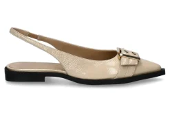 Damen Thea Mika Slingballerina- NAPLAK- ecru/hellbeige