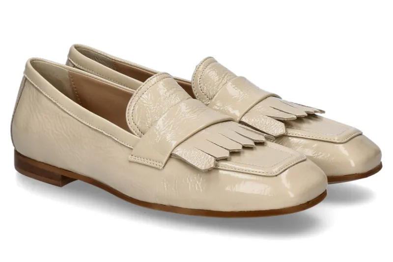 Damen Thea Mika Slipper NAPLAK- ecru/beige