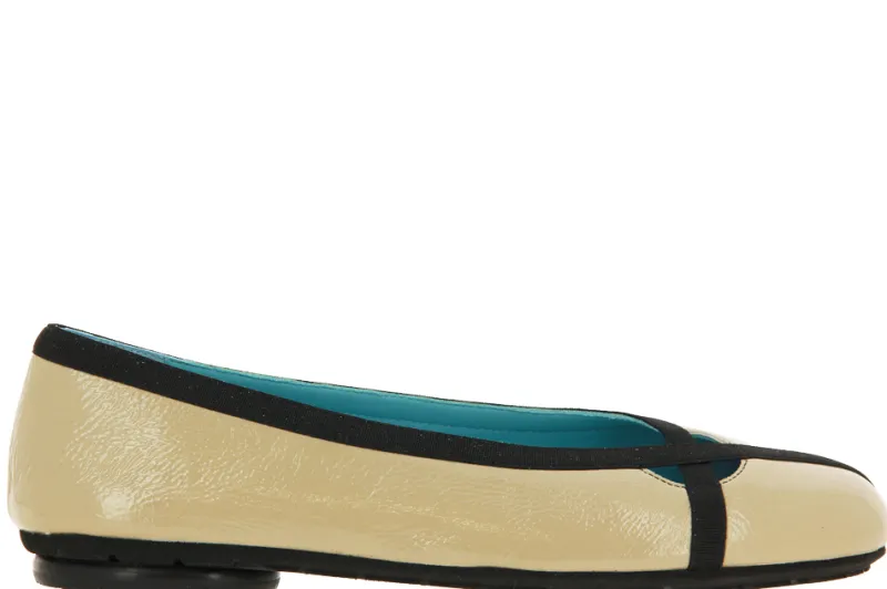 Damen Thierry Rabotin Ballerina Lackleder AMALFI BEIGE
