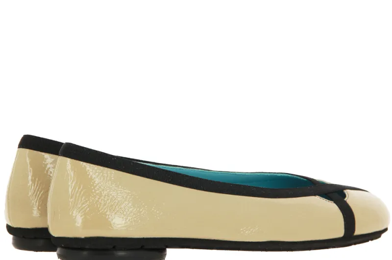 Damen Thierry Rabotin Ballerina Lackleder AMALFI BEIGE