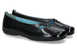 Damen Thierry Rabotin Ballerina VERNICE NERO STRETCH