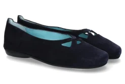 Damen Thierry Rabotin Ballerina GILLIAN CAMOSCIO BLU  (42½)
