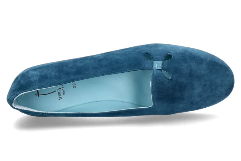 Damen Thierry Rabotin Ballerina GALIA CAMOSCIO TURCHESE (37½)