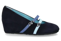 Damen Thierry Rabotin Keilballerina TORBIS CAMOSCIO DARKBLU (39½)