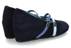 Damen Thierry Rabotin Keilballerina TORBIS CAMOSCIO DARKBLU (39½)