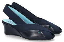 Damen Thierry Rabotin Keilsandale CARMA NAPPA NAVY