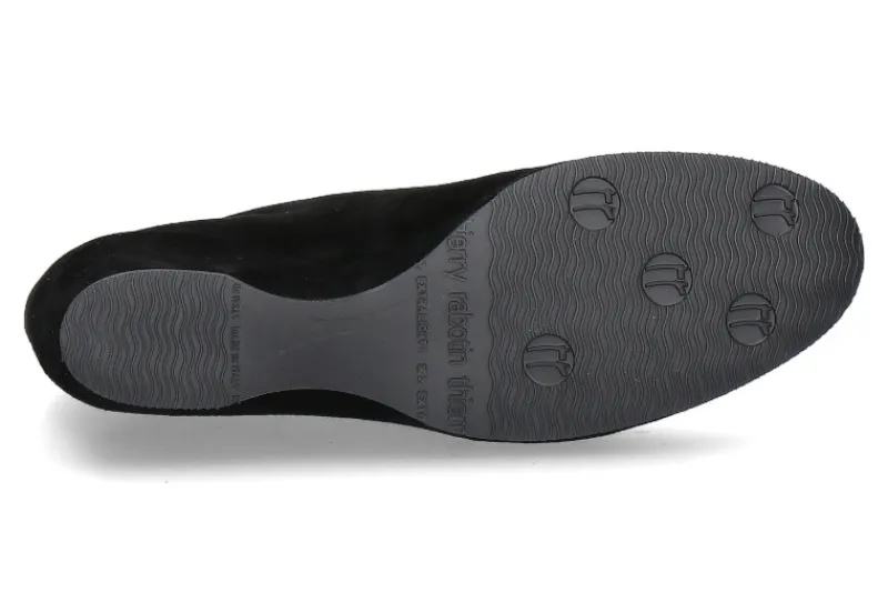 Damen Thierry Rabotin Keilslipper TEONILLA CAMOSCIO NERO (37½)