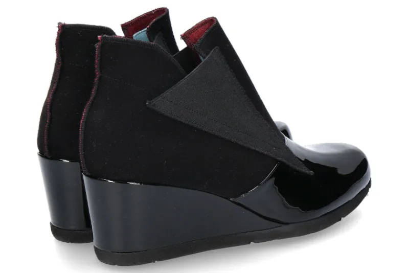 Damen Thierry Rabotin Keilstiefelette ISIDORO LACK NERO (40)