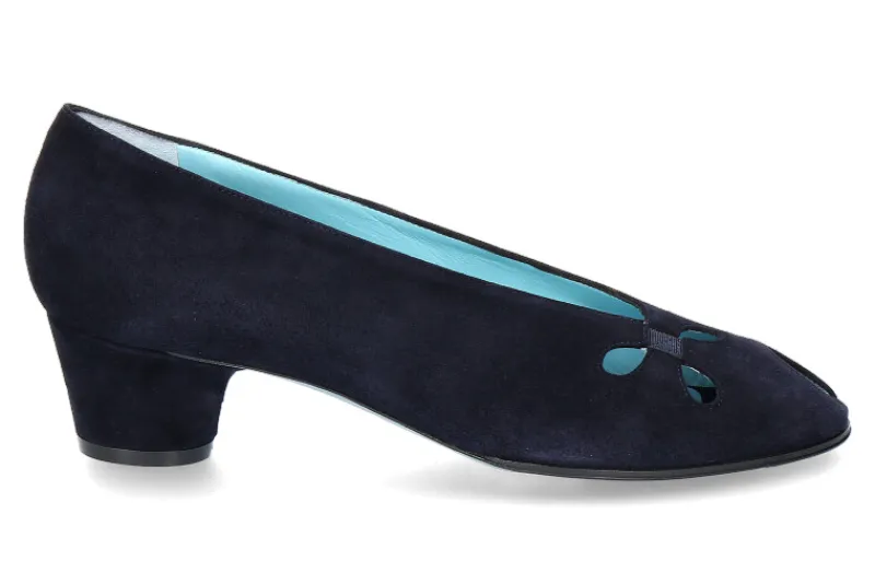 Damen Thierry Rabotin Peeptoe SAMUEL CAMOSCIO NAVY (39)