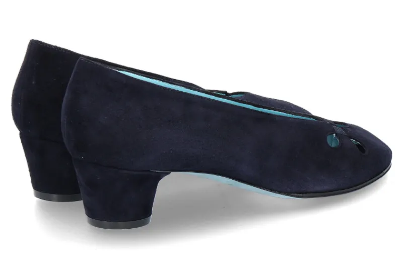 Damen Thierry Rabotin Peeptoe SAMUEL CAMOSCIO NAVY (39)